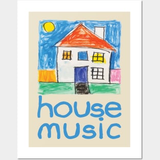 House Music Posters and Art